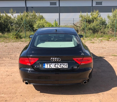 Audi A7 cena 62000 przebieg: 244146, rok produkcji 2010 z Kielce małe 191